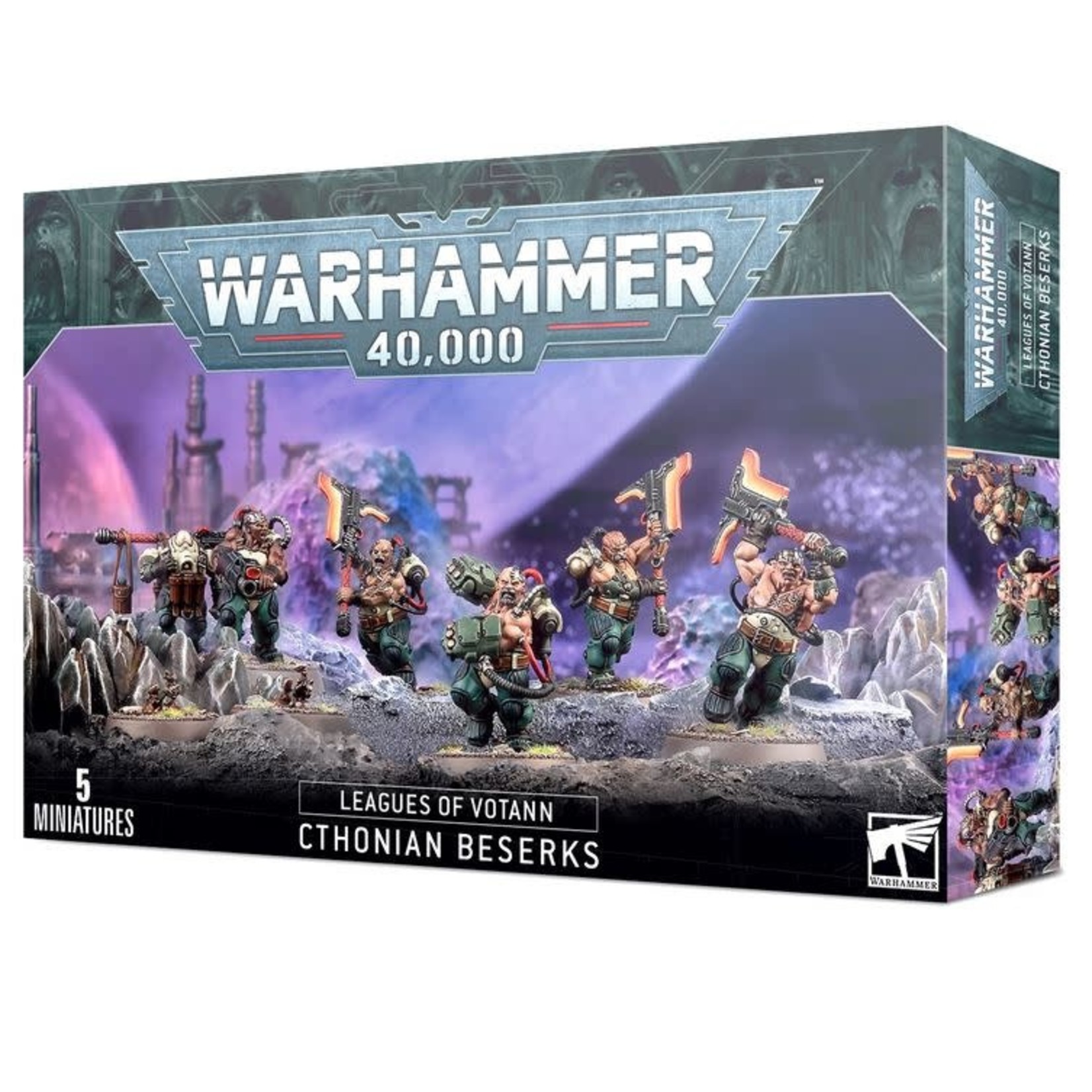 40K: Leagues of Votann - Cthonian Beserks
