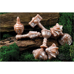 PolyHero Dice: Cleric 8 Dice Set Radiant Rose