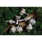 PolyHero Dice: Cleric 8 Dice Set Spirited Steel