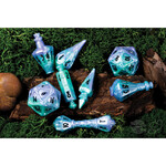 PolyHero Dice: Wizard 8 Dice Set Aether Mist