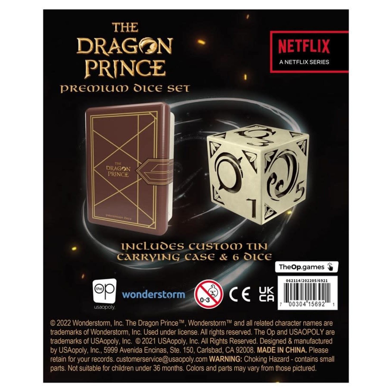 Premium Character Dice: Dragon Prince d6 Dice Set (6)
