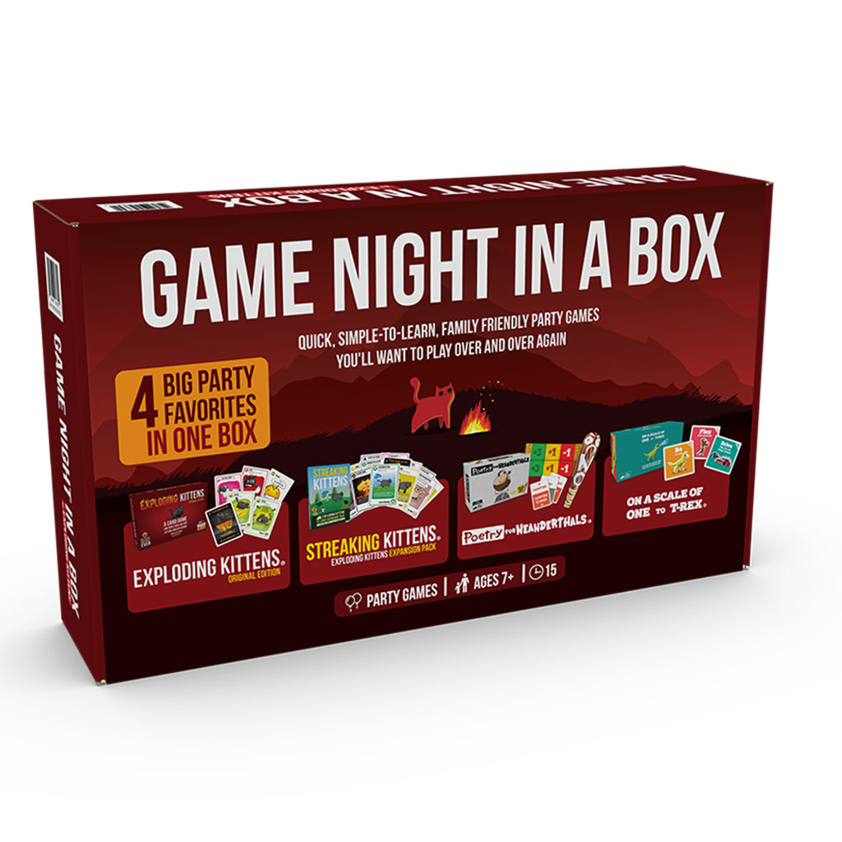 Exploding Kittens Game Night Bundle