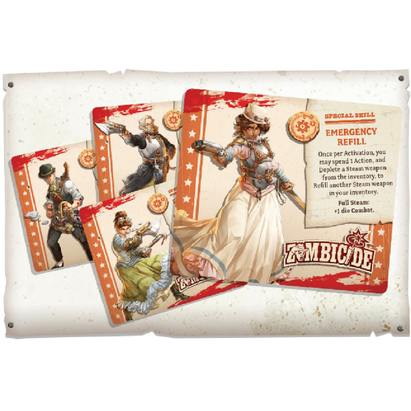 CMON: Cool Mini or Not Zombicide Undead or Alive: Gears & Guns