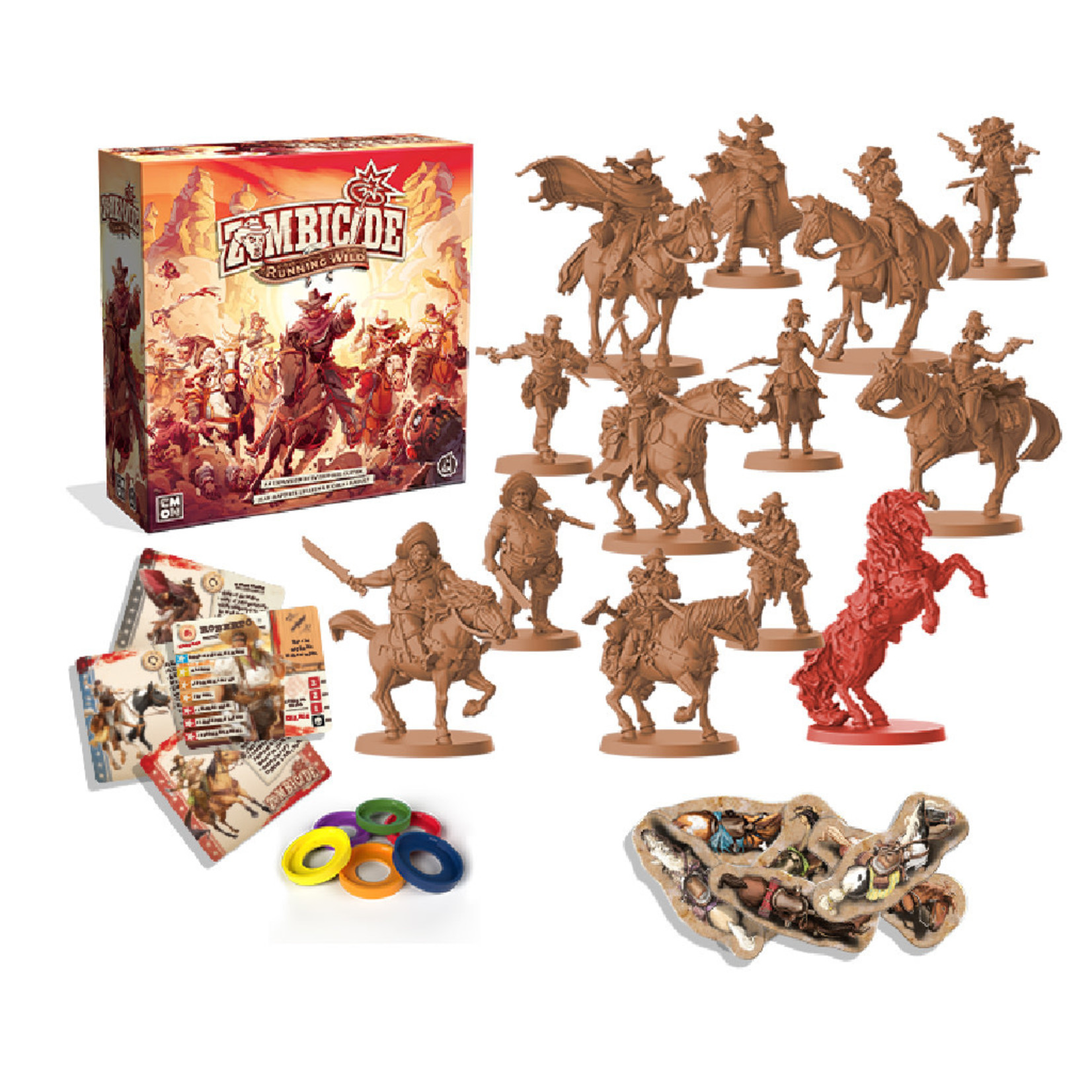 CMON: Cool Mini or Not Zombicide Undead or Alive: Running Wild