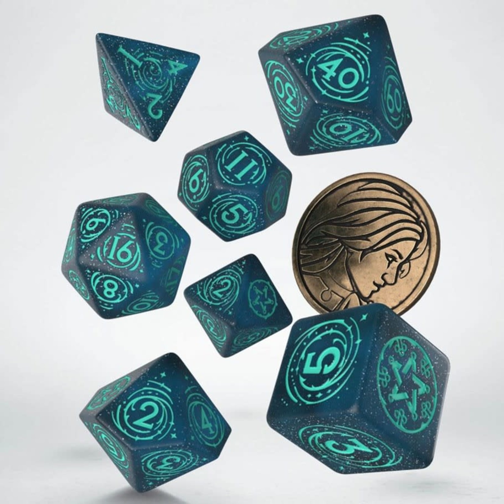 The Witcher: Yennefer - Sorceress Supreme 7 Dice Set