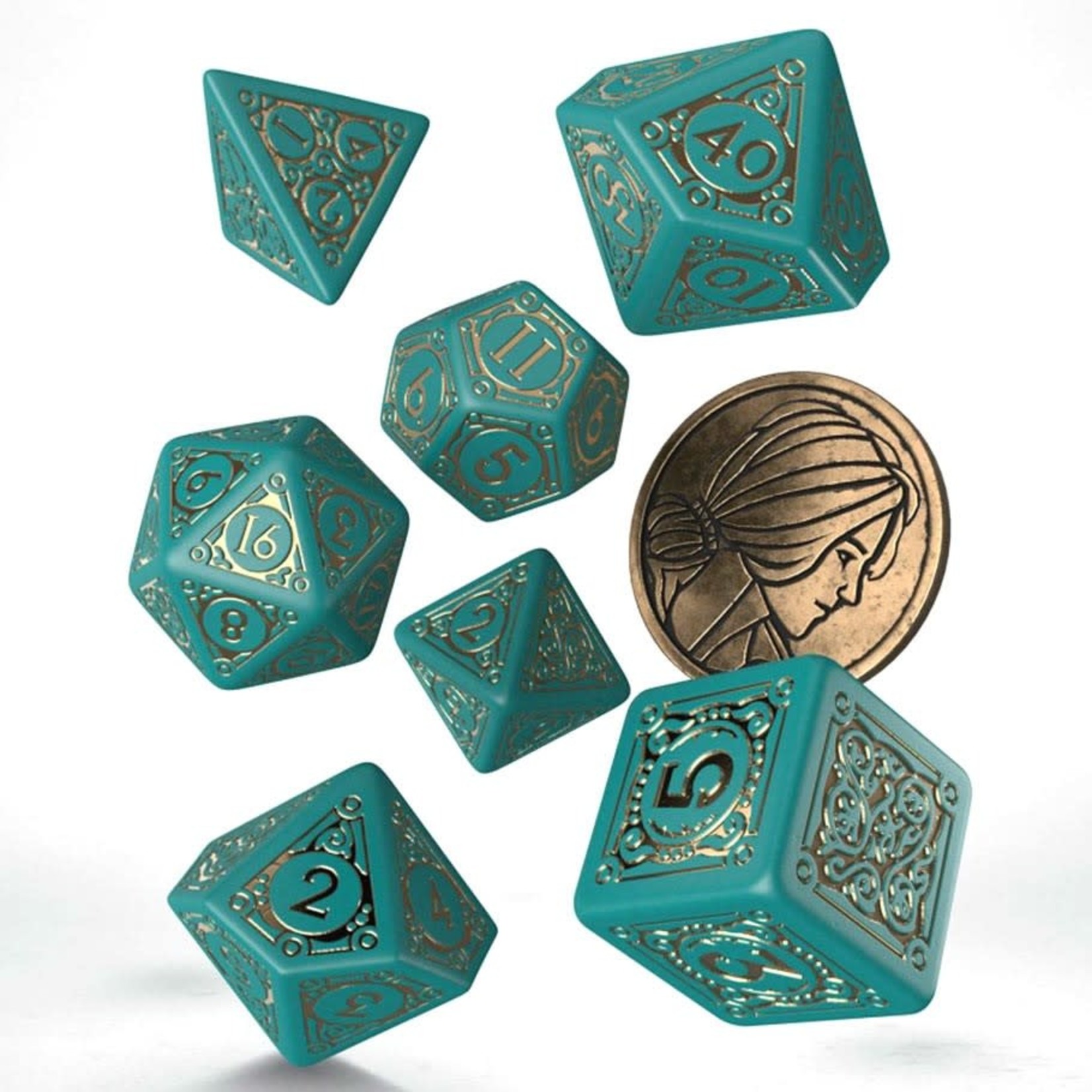 The Witcher: Triss - Triss Beautiful Healer 7 Dice Set