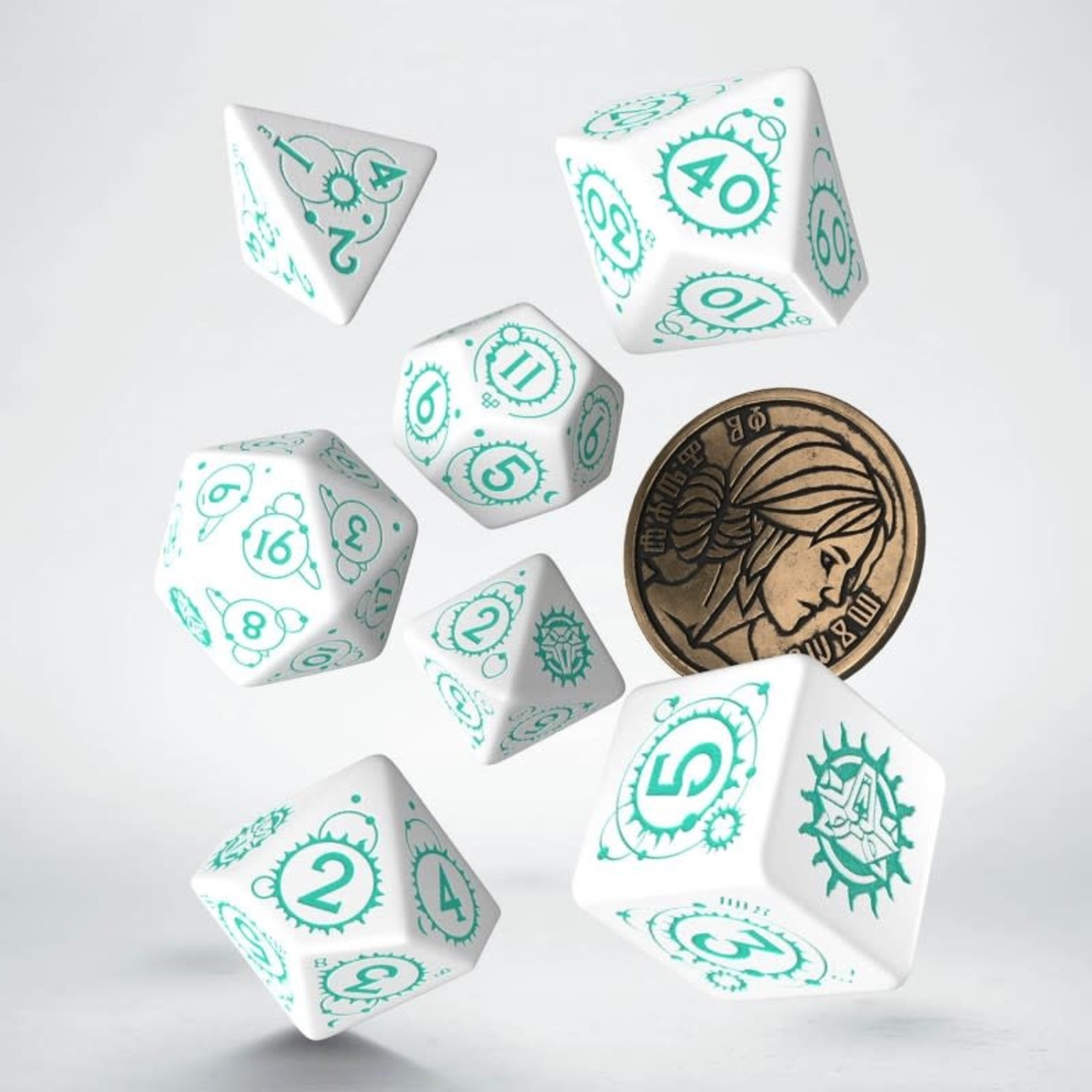 The Witcher: Ciri - The Law of Surprise 7 Dice Set