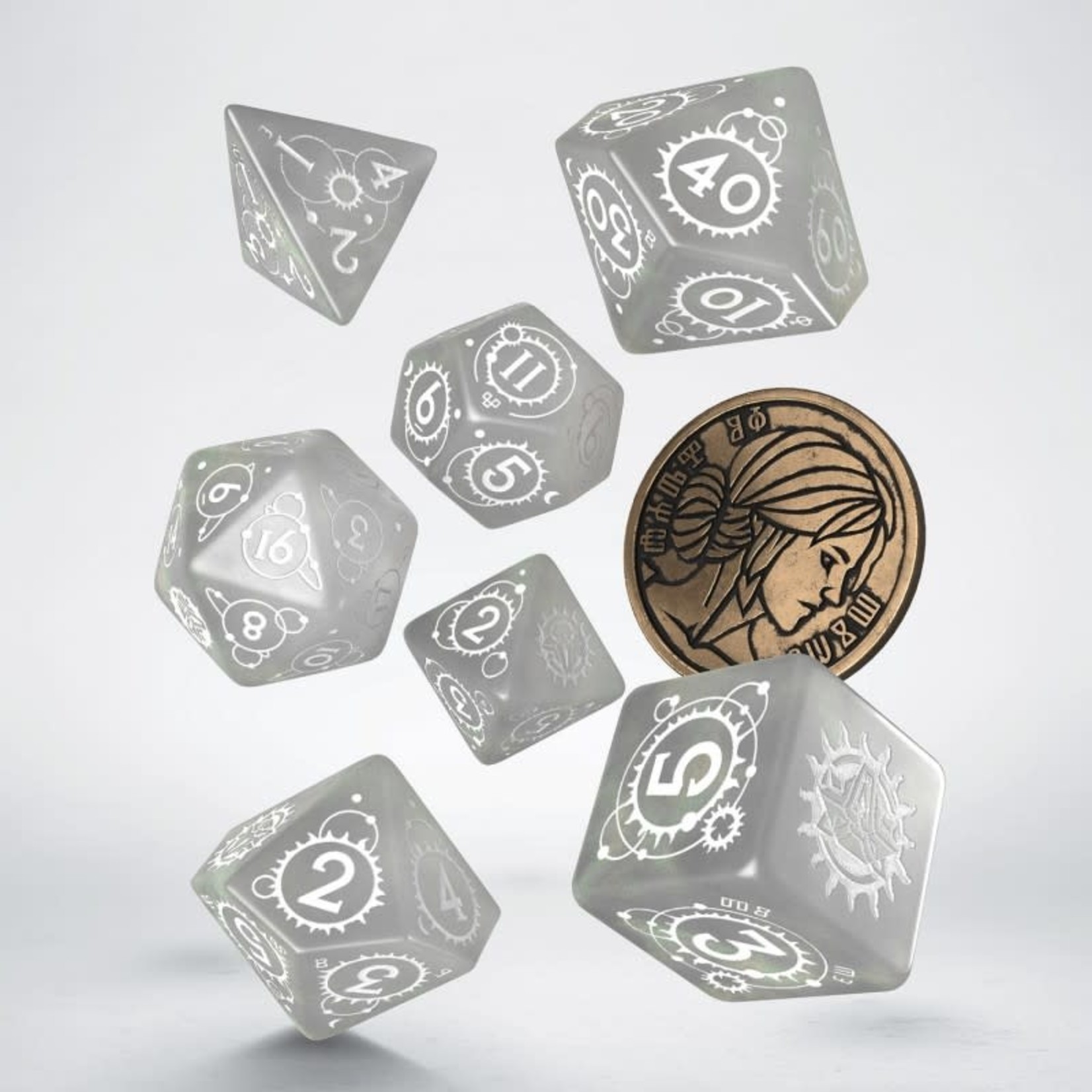 The Witcher: Ciri - The Lady of Space and Time 7 Dice Set