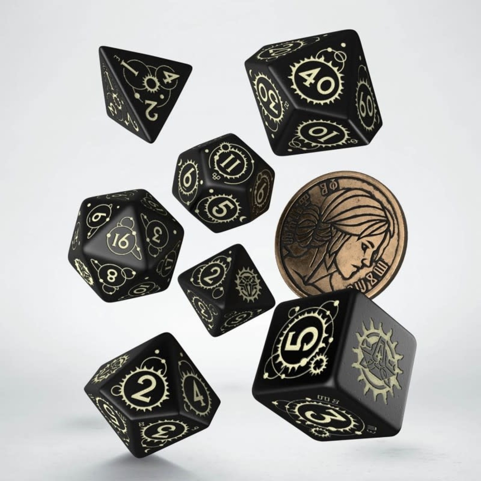 The Witcher: Ciri - The Zirael 7 Dice Set