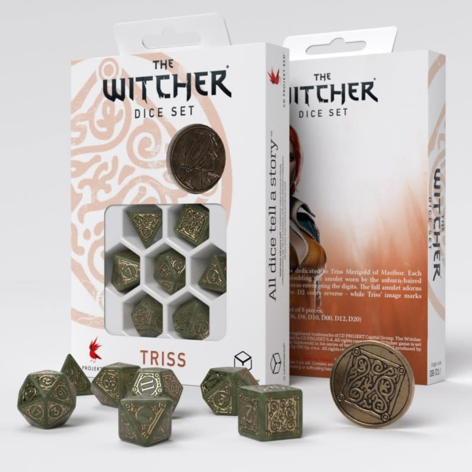 The Witcher: Triss - The Fourteenth of the Hill 7 Dice Set