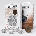 The Witcher: Geralt - The White Wolf 7 Dice Set