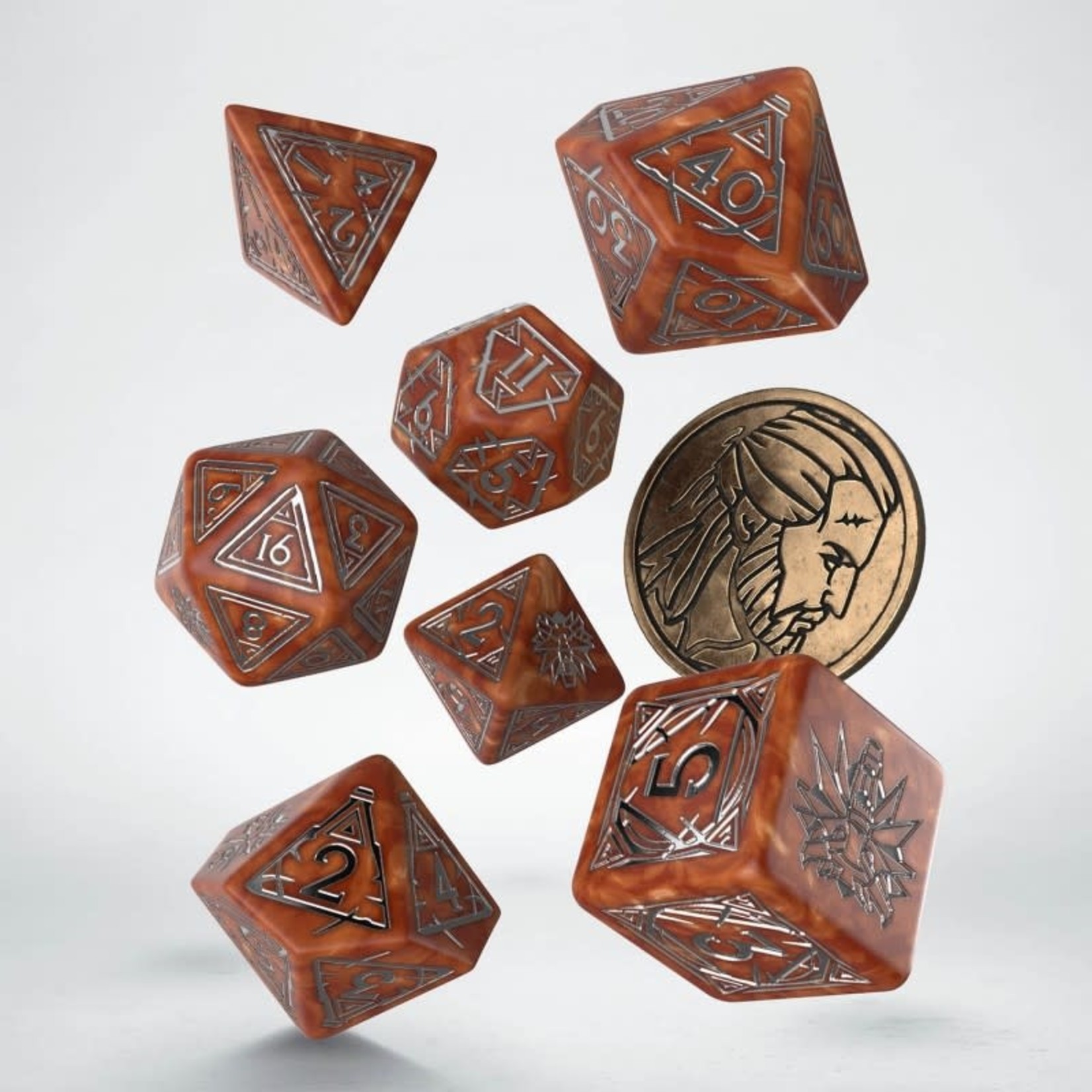 The Witcher: Geralt  - The Monster Slayer 7 Dice Set