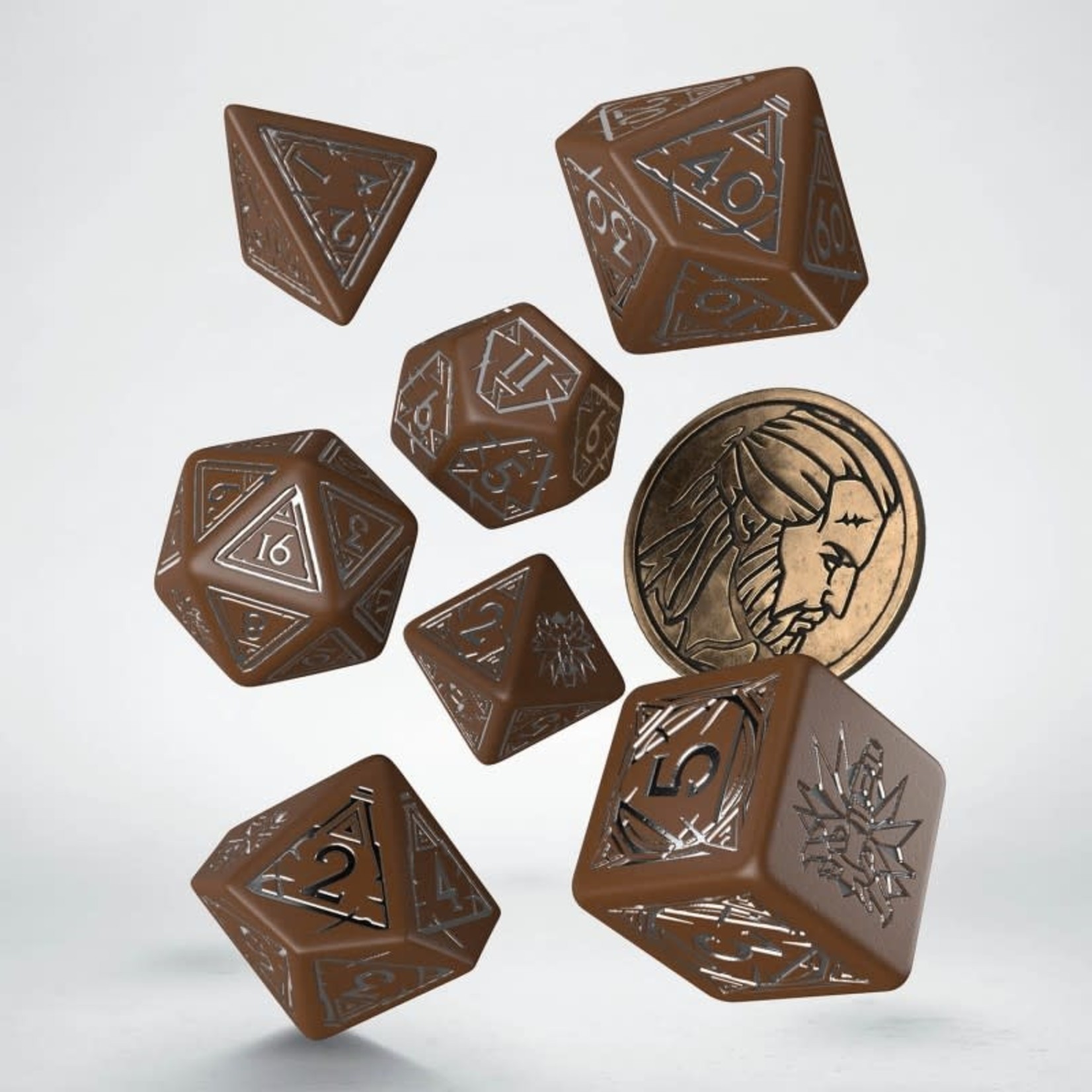 The Witcher: Geralt  - Roach's Companion 7 Dice Set