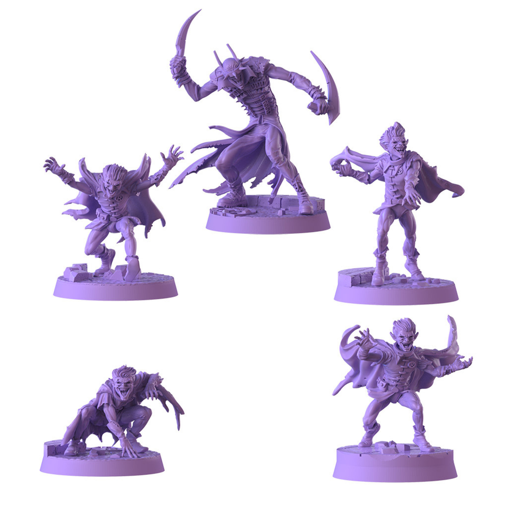 CMON: Cool Mini or Not Zombicide: Dark Nights Metal Pack #1