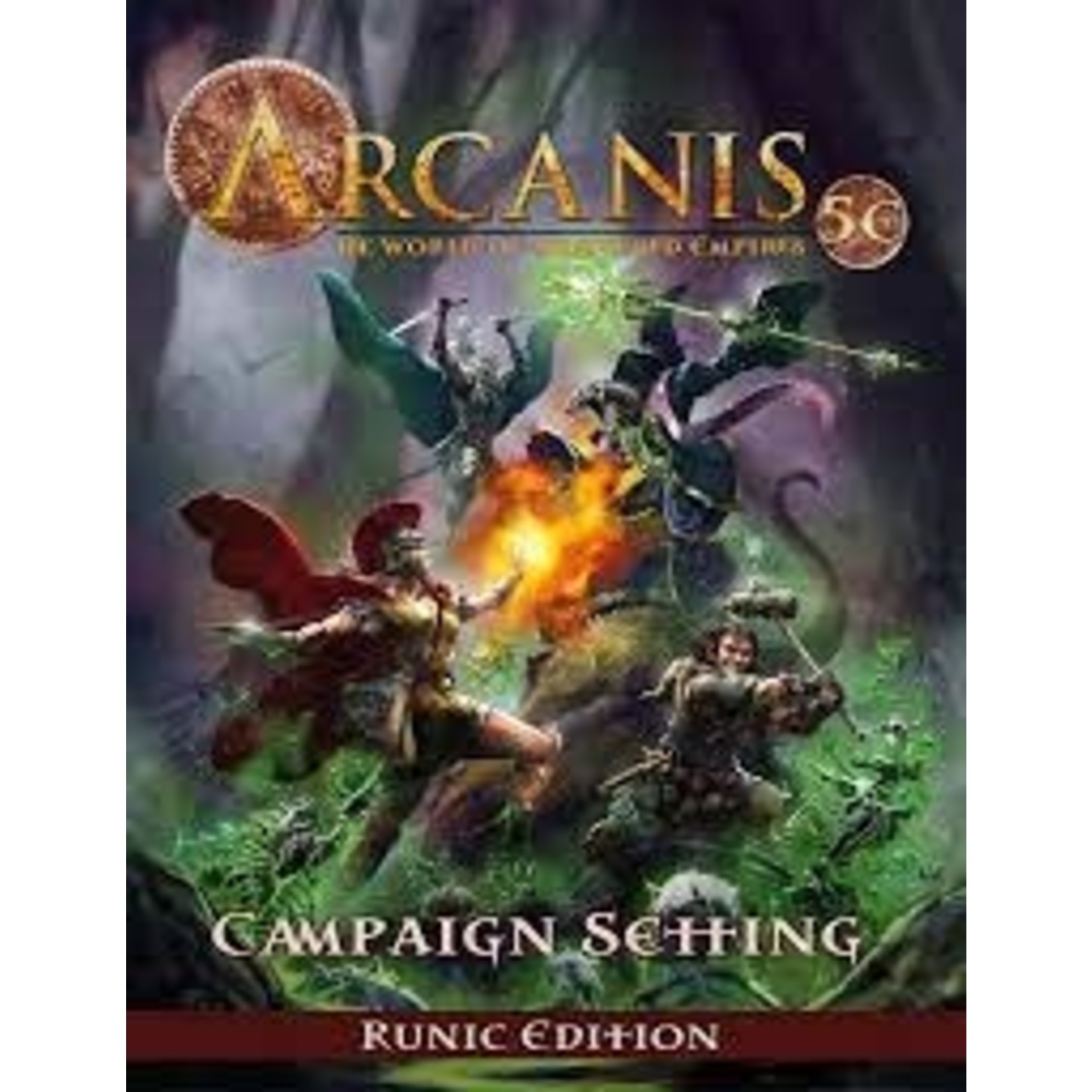 D&D 5E: Arcanis Runic Edition
