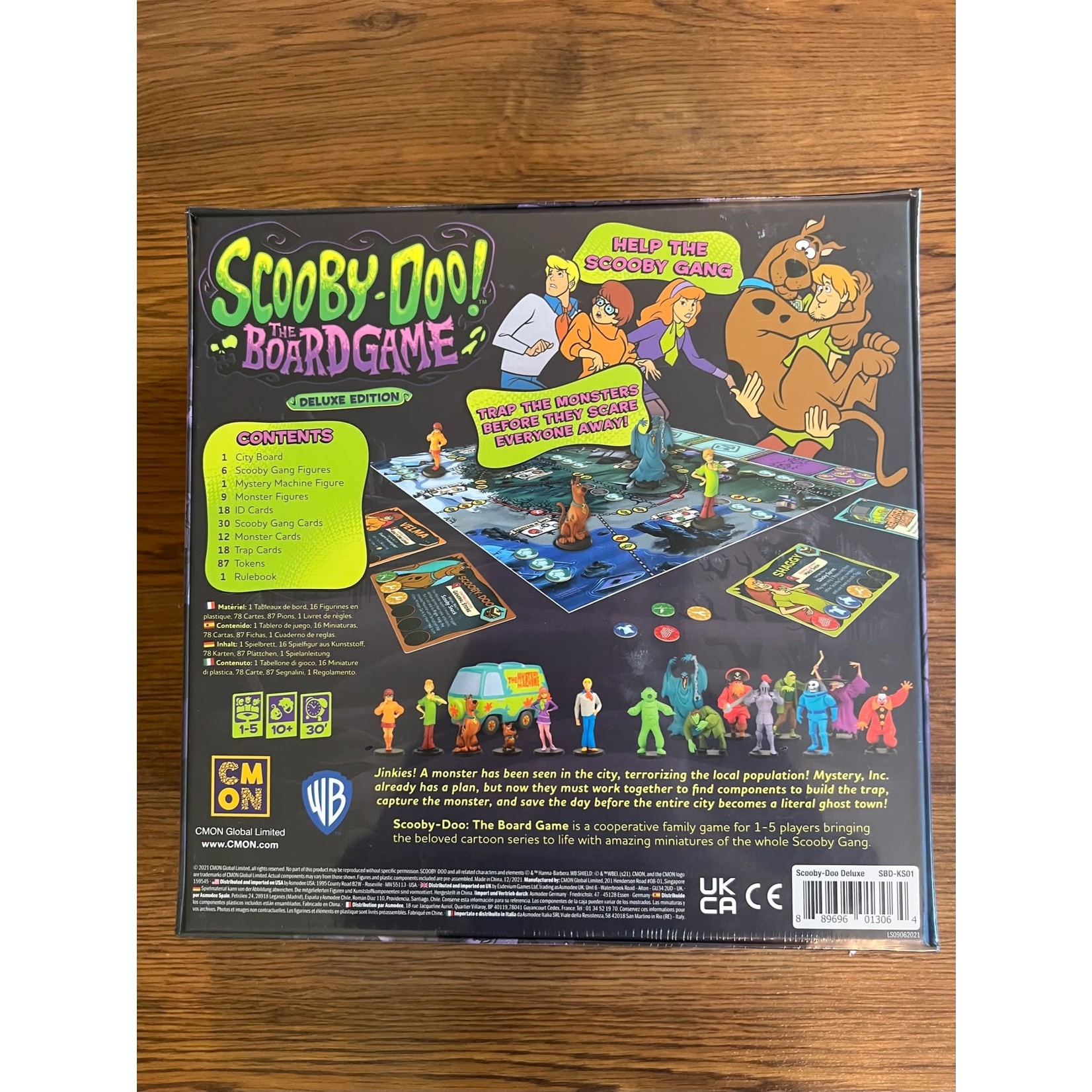 Scooby Doo Board Game Deluxe Edition Game