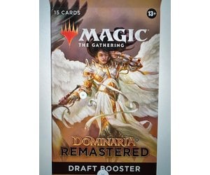 magic the gathering dominaria remastered draft booster box mtg set Amazon.com: Dominaria Remastered including 1 rare or higher card and 24 Uncommon cards MTG  Dominaria Remastered Draft