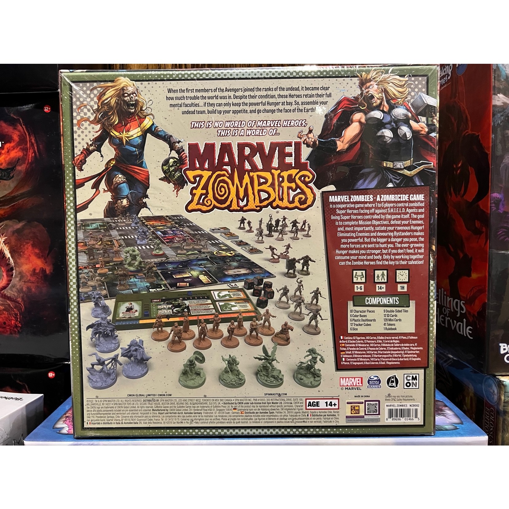 Marvel Zombies: A Zombicide Game - The Wandering Dragon Game Shoppe |  Thistle & Twig Wild Bird and Nature Shoppe