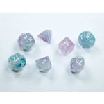 Chessex Nebula Wisteria / White | 7 Die Polyhedral Set | 20545