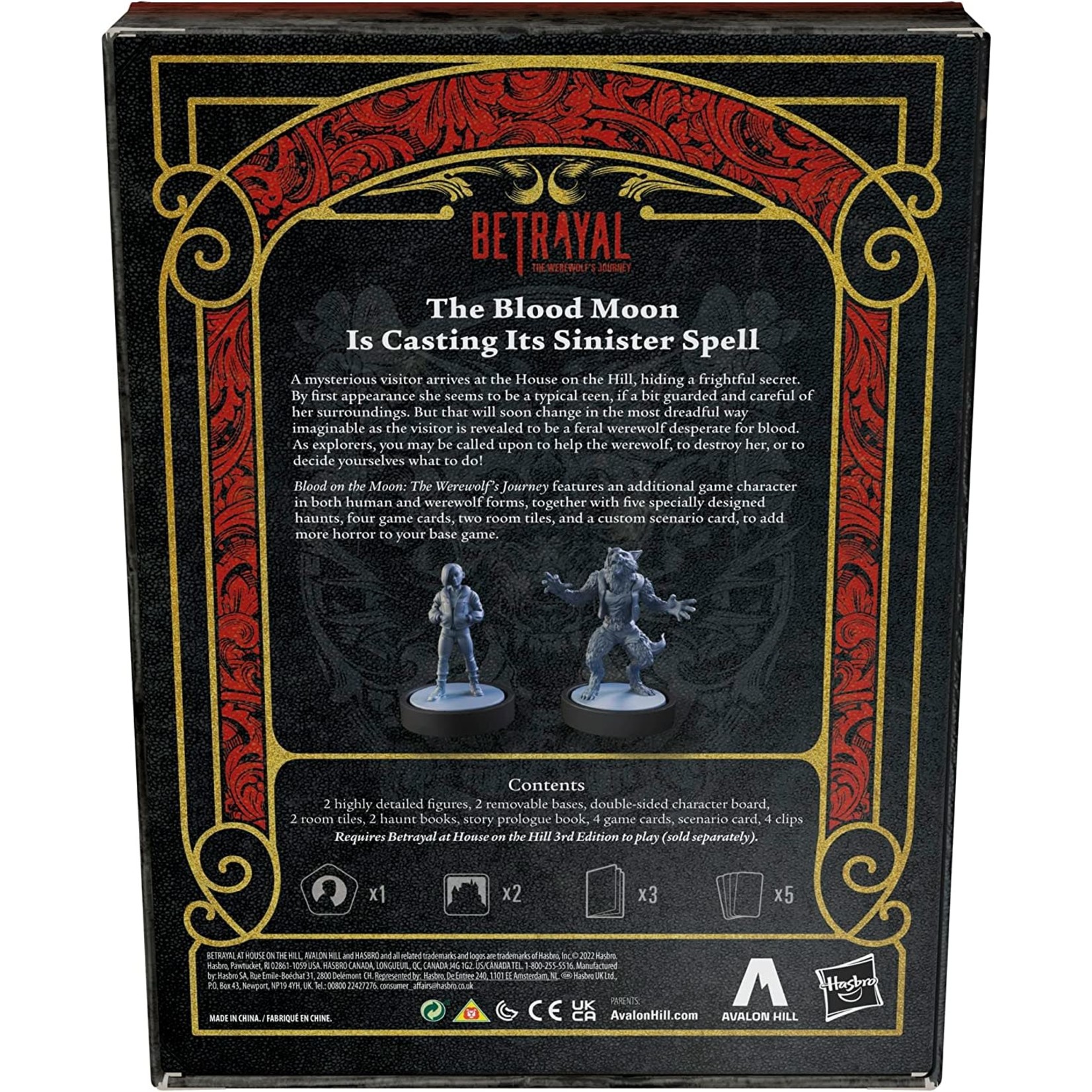 Betrayal 3E: The Werewolf's Journey-Blood on the Moon Expansion
