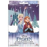 #16696 Disney Frozen Jumbo Playing Cards: Dragon Cache Used Game
