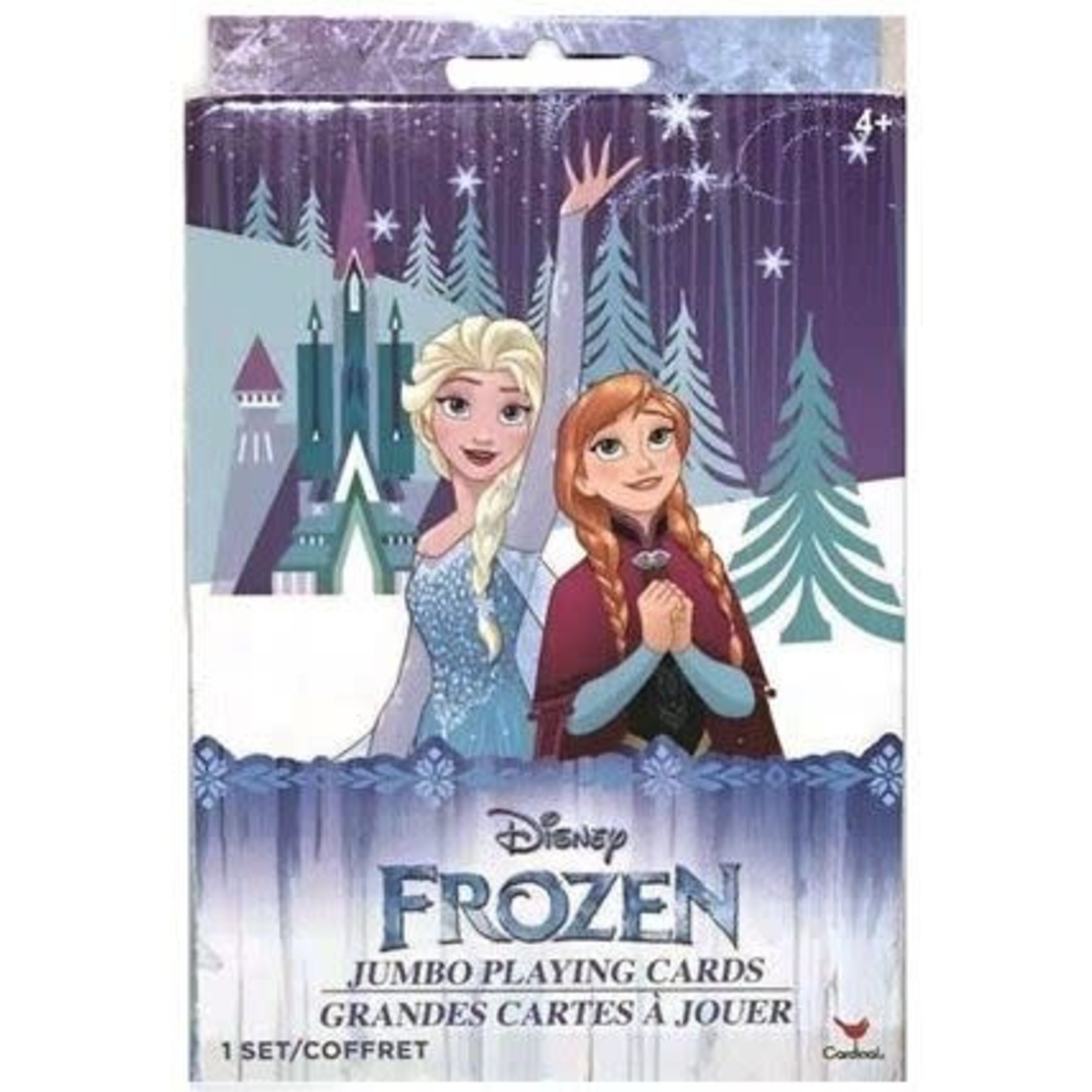 #16696 Disney Frozen Jumbo Playing Cards: Dragon Cache Used Game