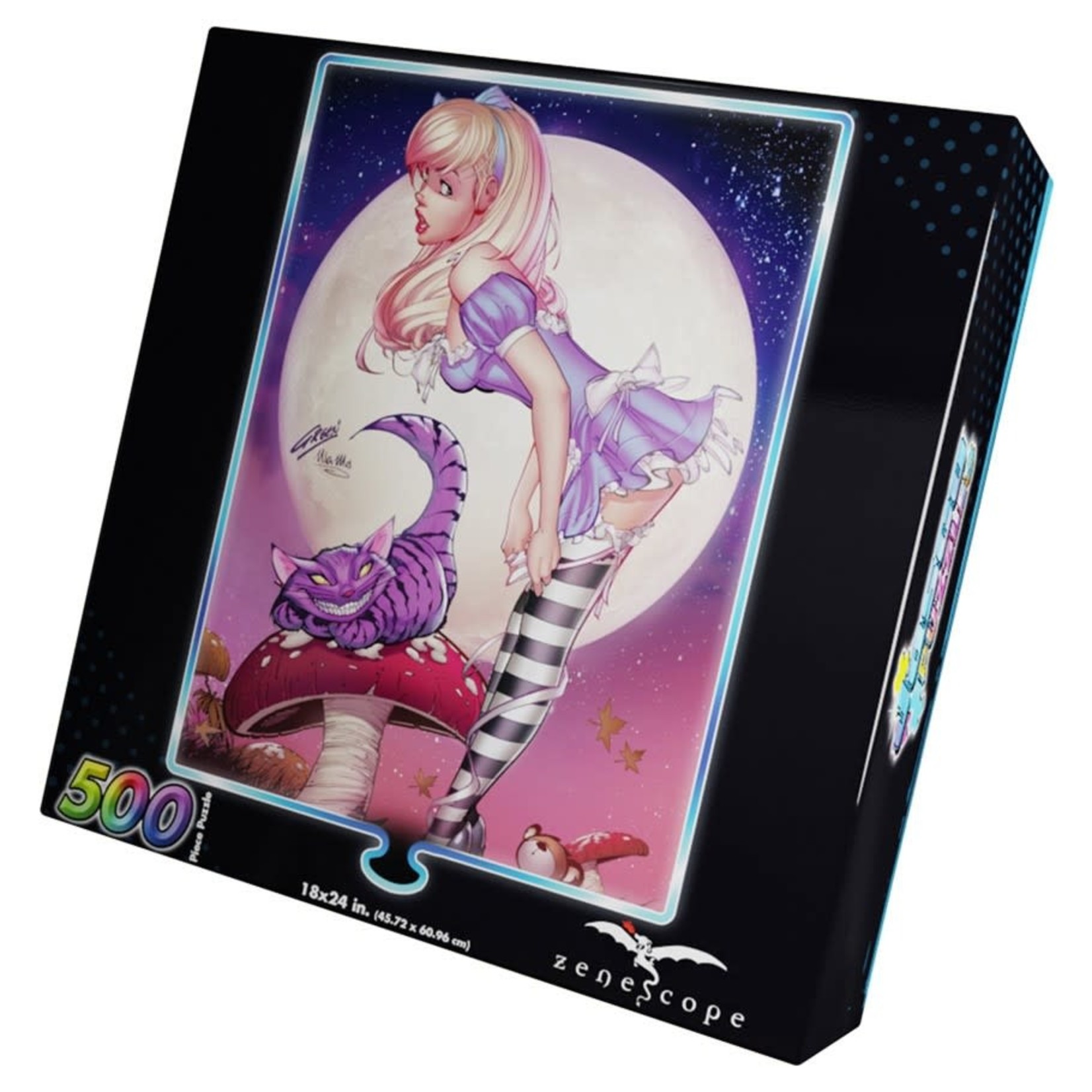 Alice & Cheshire 500 Piece Puzzle