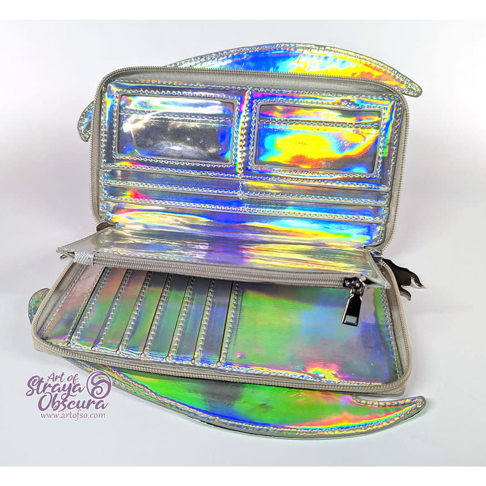 Wallet - Wing Holo Silver