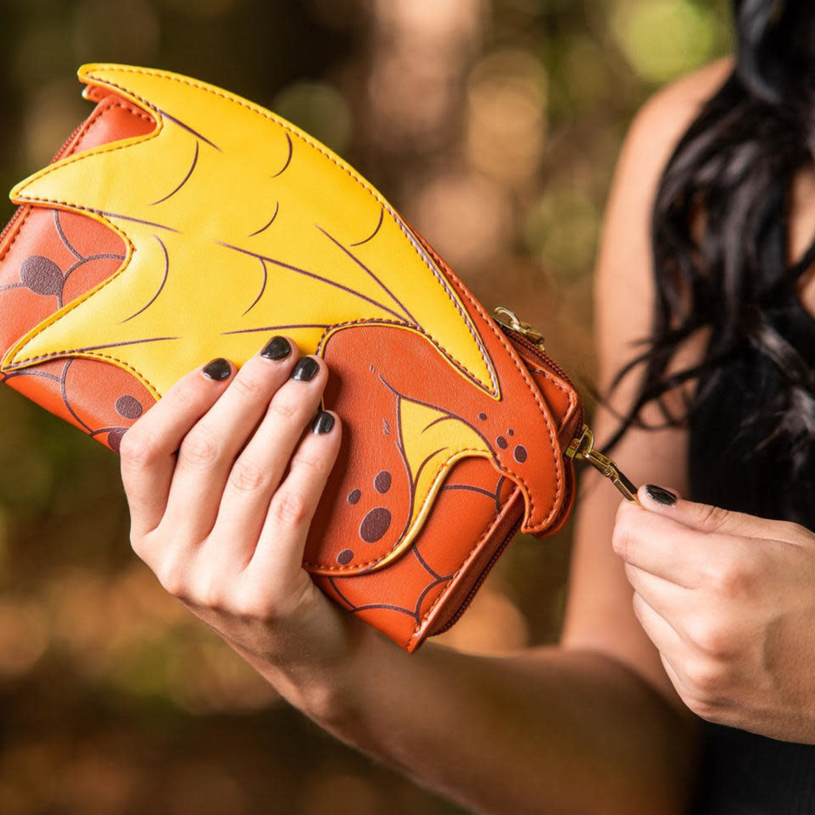 Wallet - Wing Black & Gold