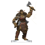 Painted Mini Single: Orc Ranger Brinh Two-Axe - D&D Onslaught