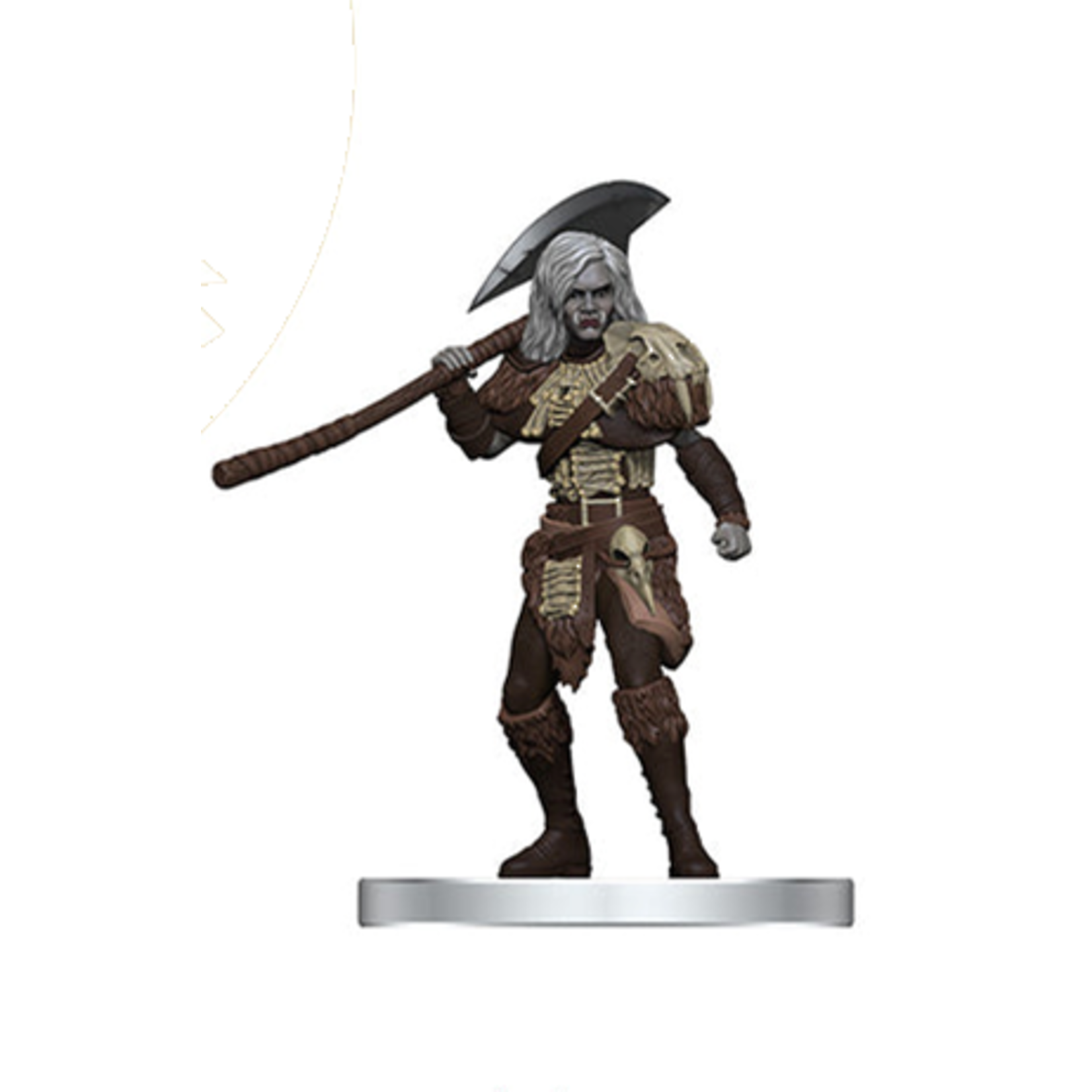 Painted Mini Single: Orc Paladin Yevolda The Unbroken - D&D Onslaught