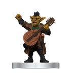 Painted Mini Single: Goblin Bard Pluq - D&D Onslaught