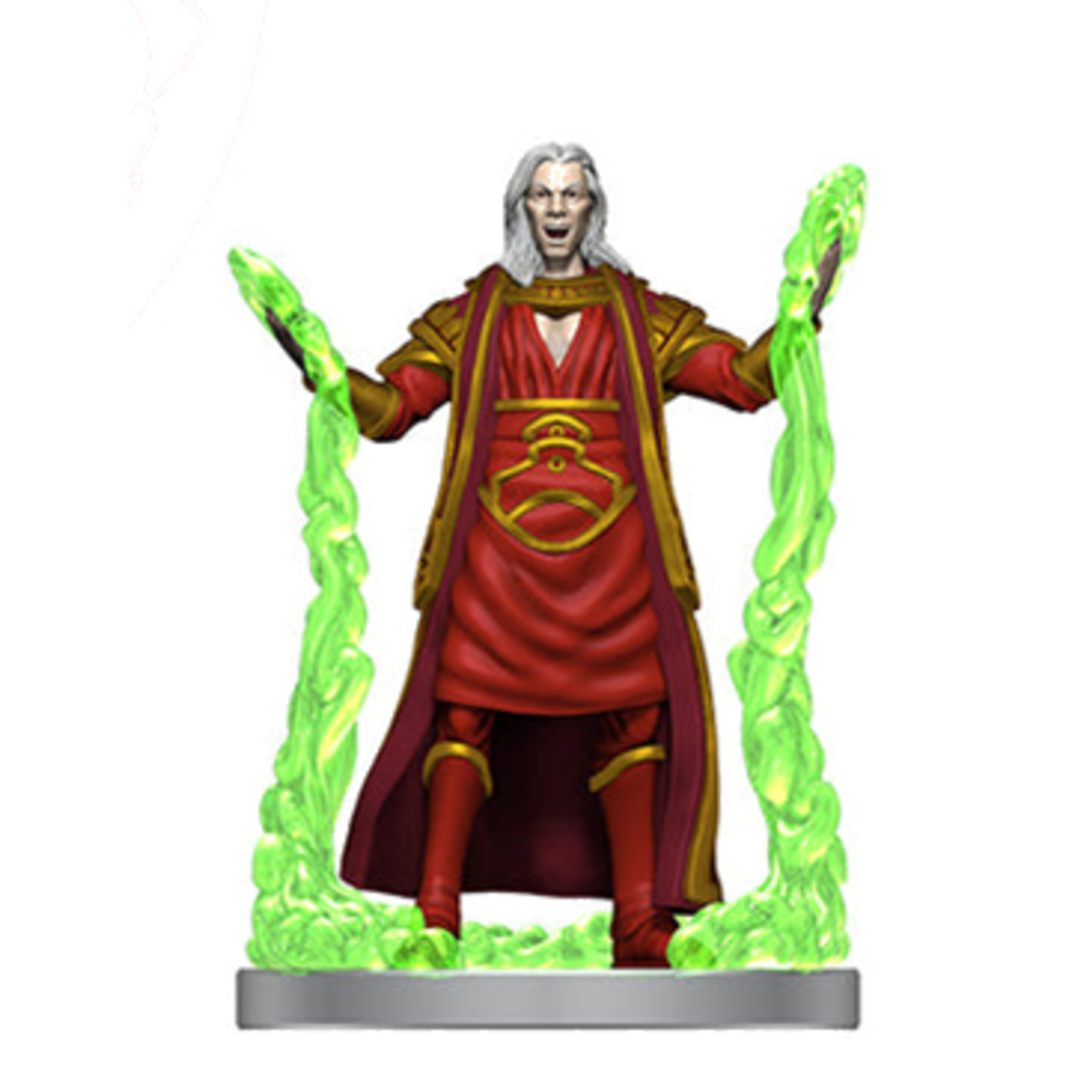 Painted Mini Single: Human Wizard Quellabrelten Amasnodel - D&D Onslaught