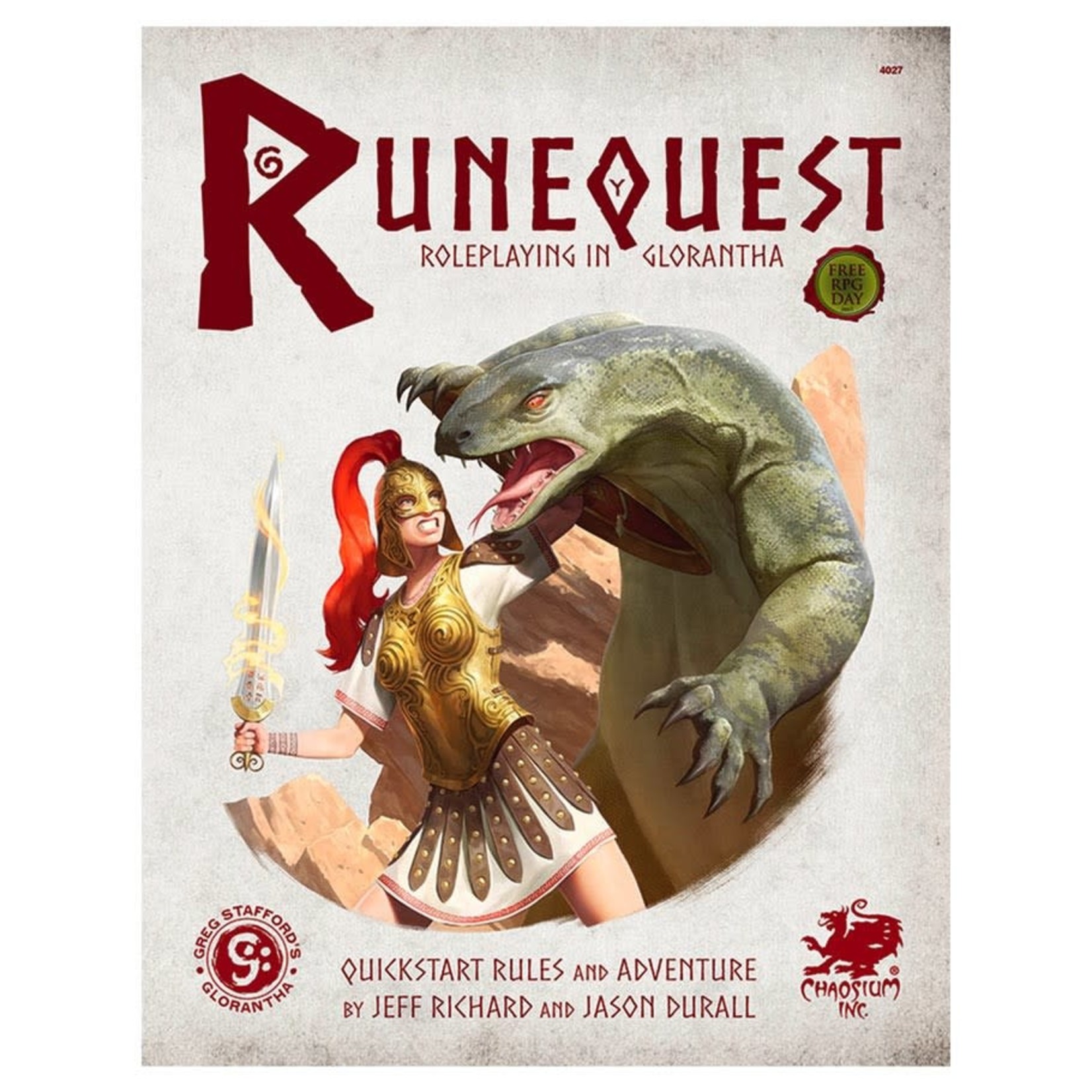 RuneQuest RPG: Quickstart