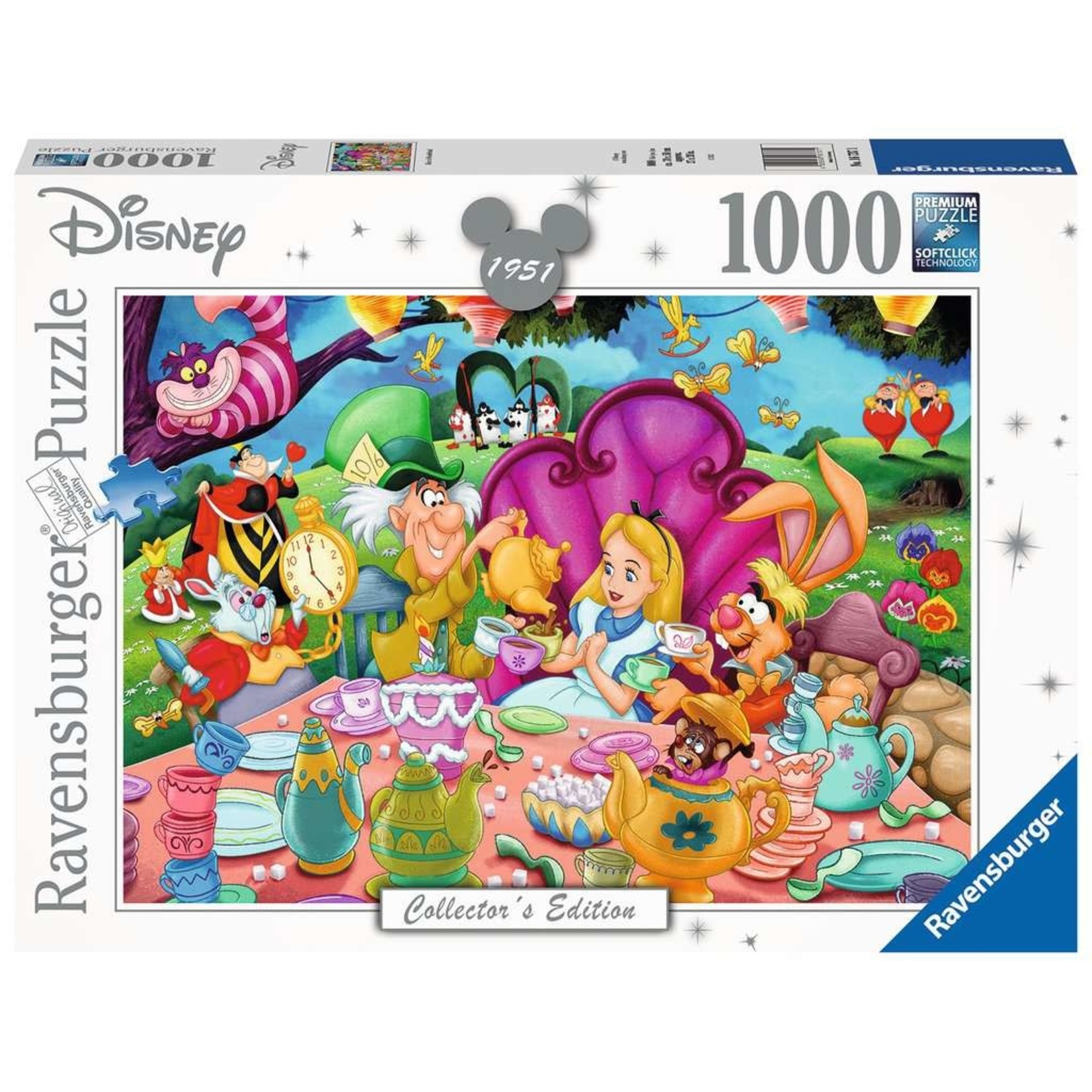 Disney Alice in Wonderland Collector's Edition 1000 Piece Puzzle