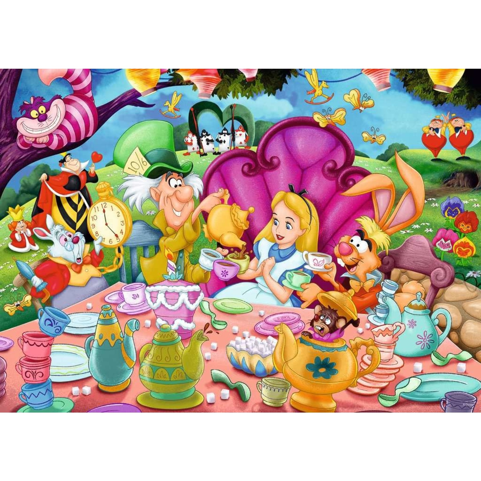 Disney Alice in Wonderland Collector's Edition 1000 Piece Puzzle