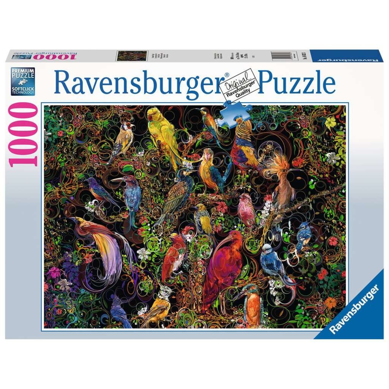 Birds of Art 1000 Piece Puzzle