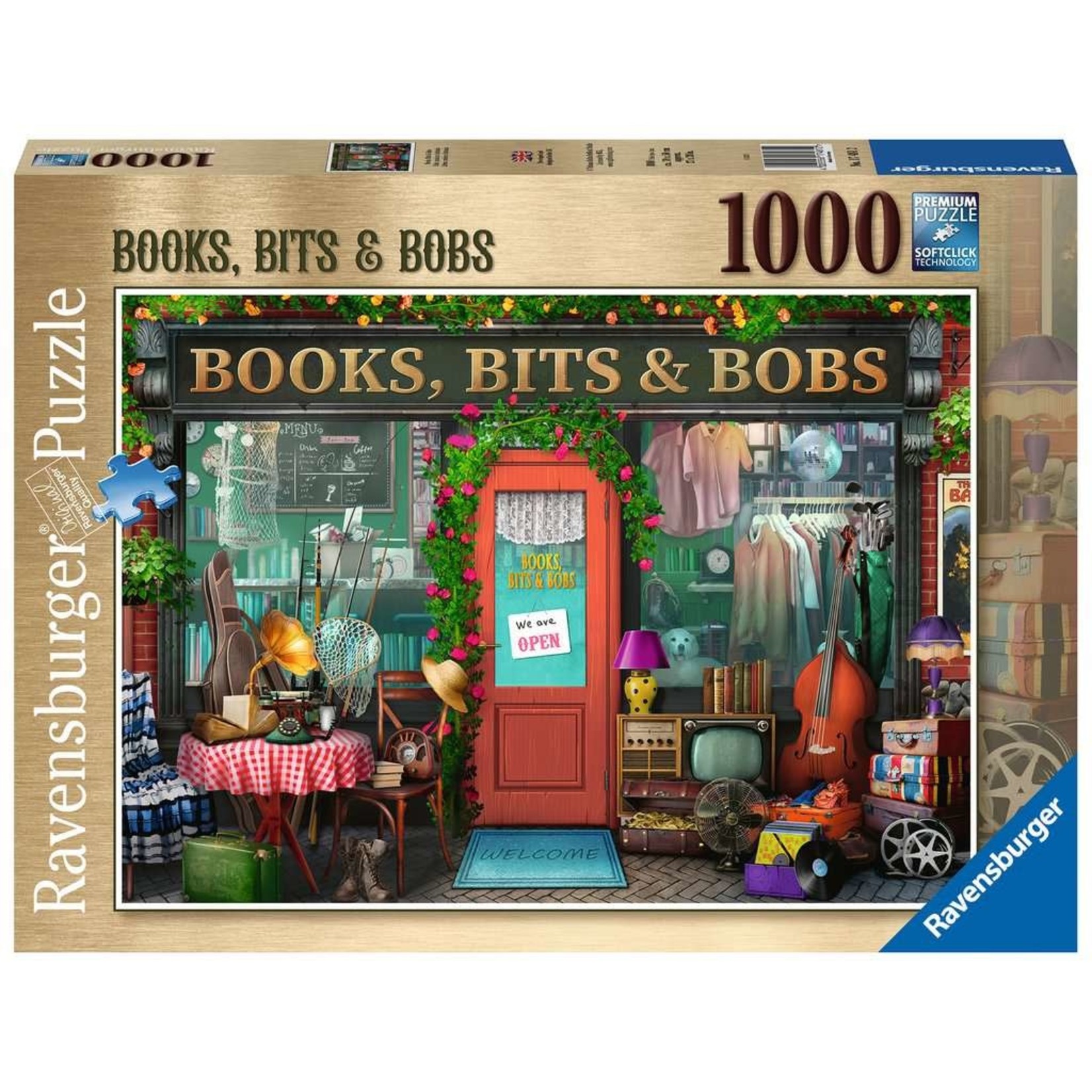 Books, Bits & Bobs 1000 Piece Puzzle