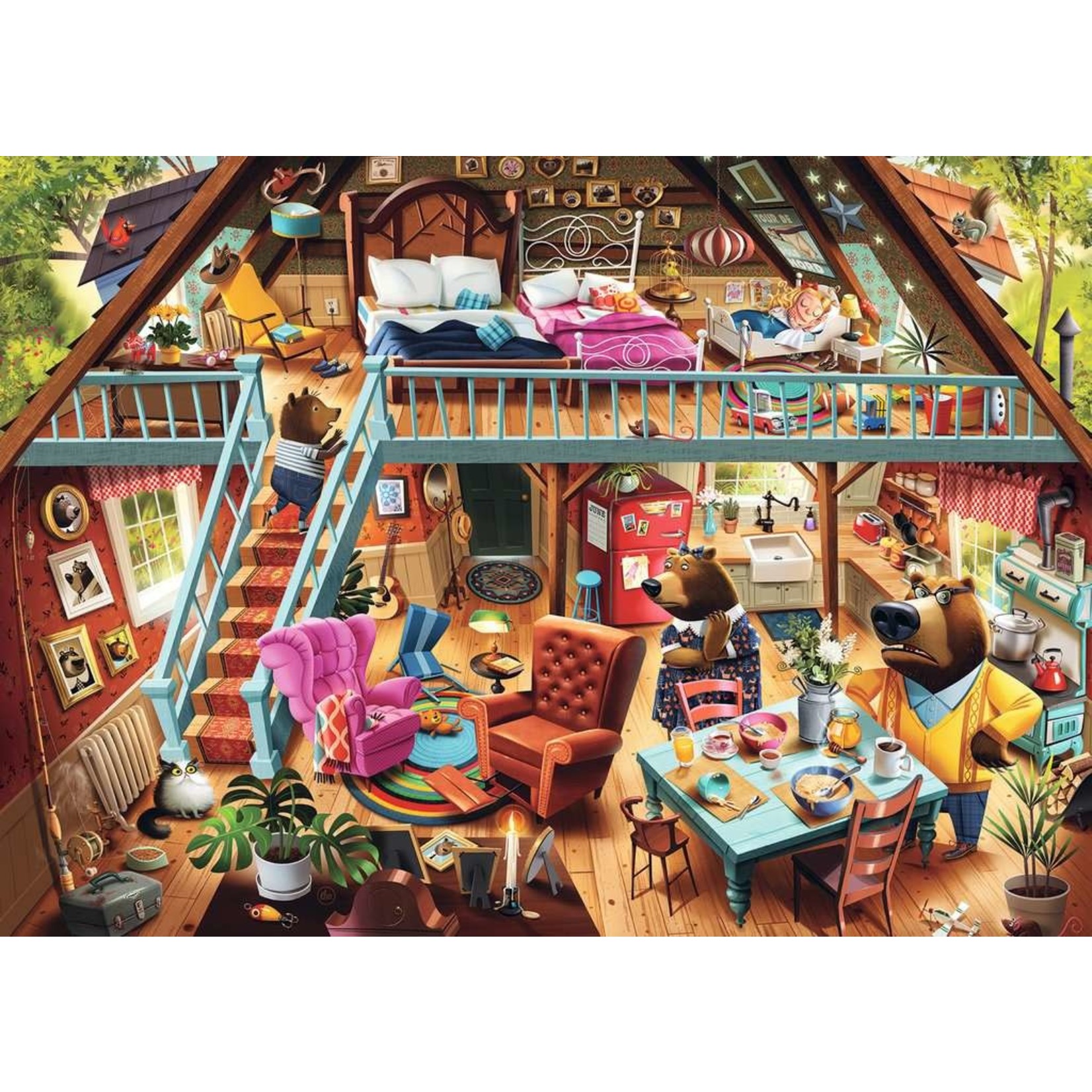 Dean MacAdam: Goldilocks Gets Caught 1000 Piece Puzzle