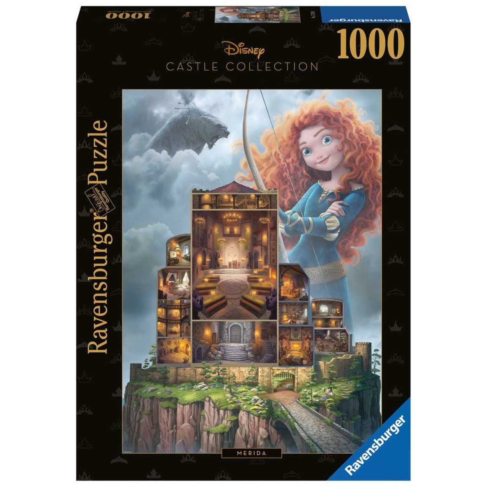 Disney Castle: Merida 1000 Piece Puzzle