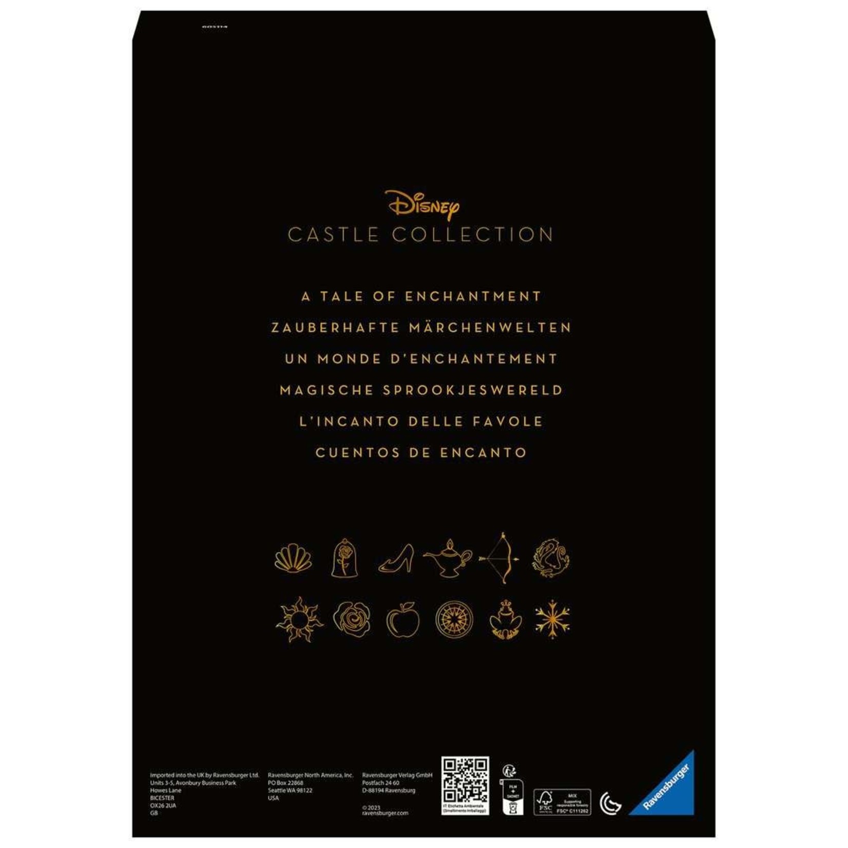 Disney Castle: Rapunzel 1000 Piece Puzzle