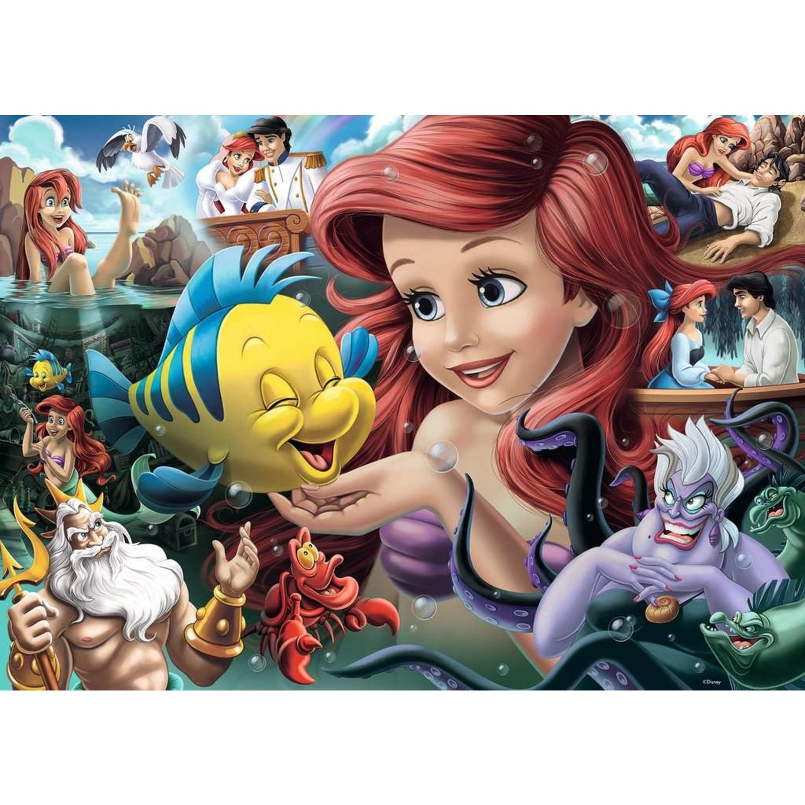 Disney Heroines - The Little Mermaid 1000 Piece Puzzle