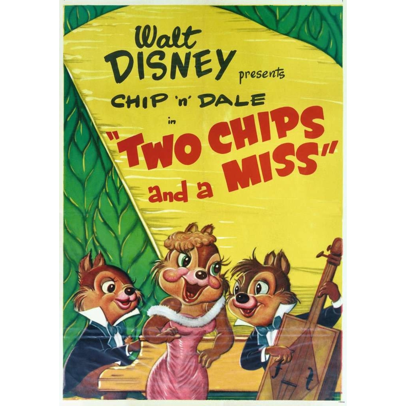 Disney Vault: Chip & Dale 1000 Piece Puzzle