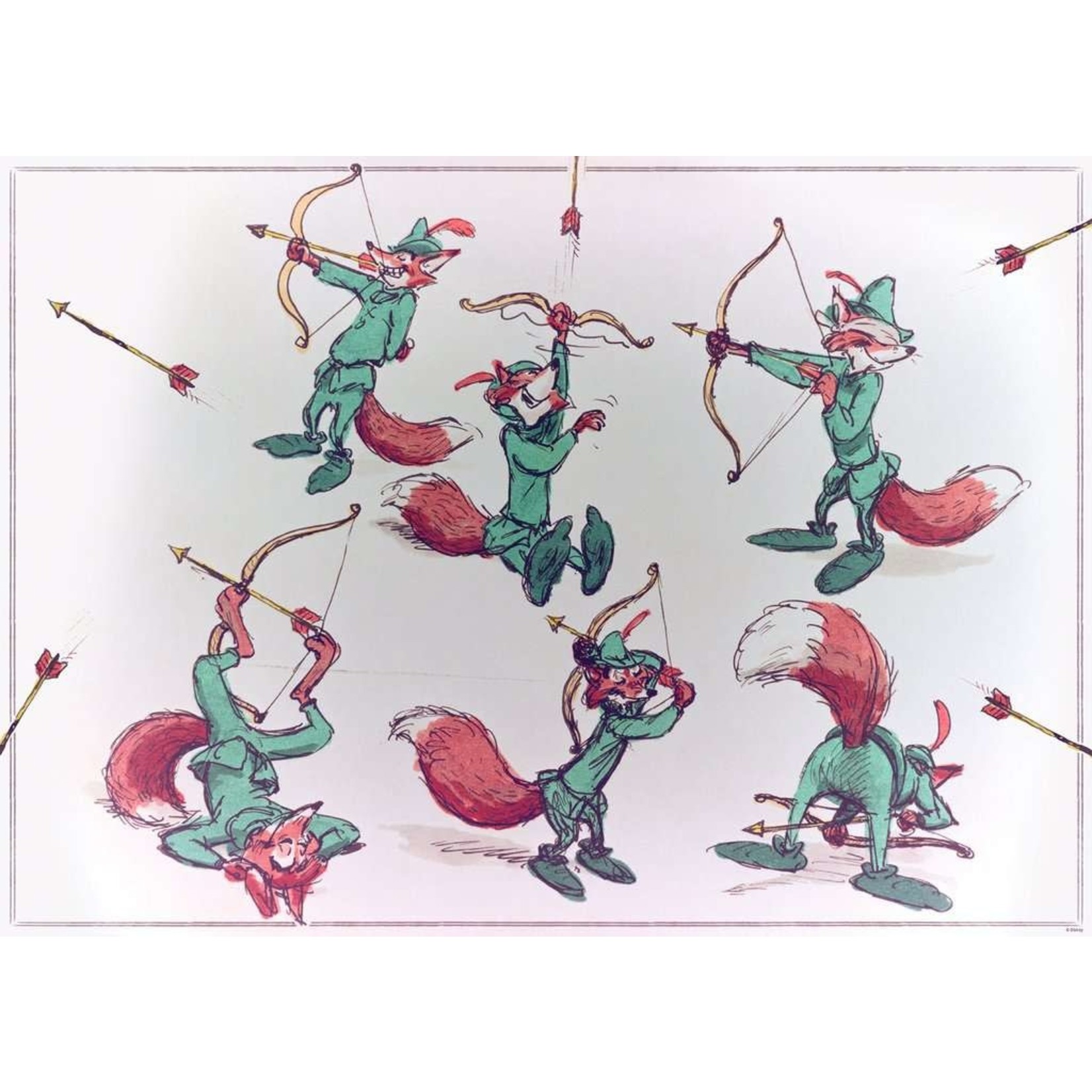 Disney Vault: Robin Hood 1000 Piece Puzzle