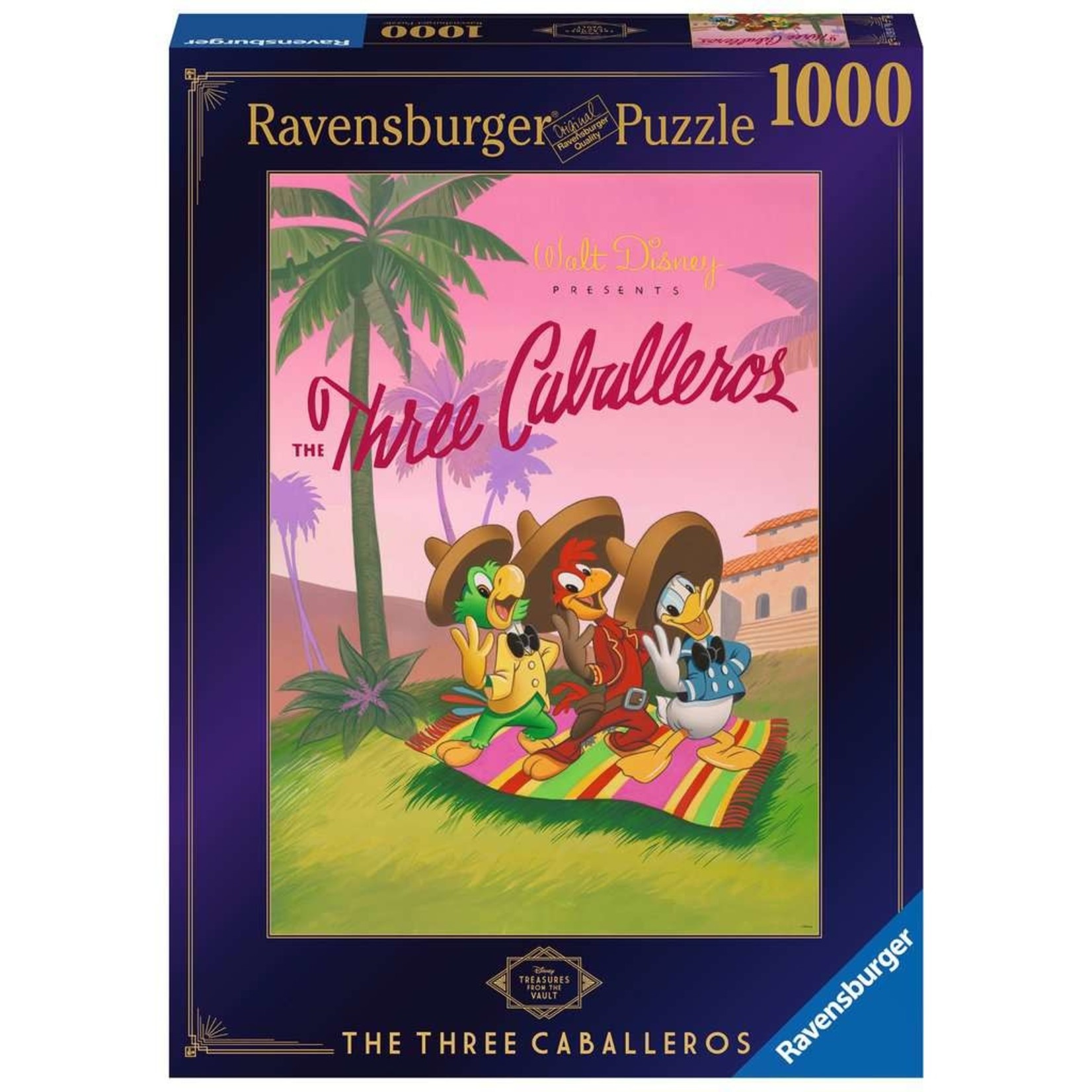 Disney Vault: The Three Caballeros 1000 Piece Puzzle