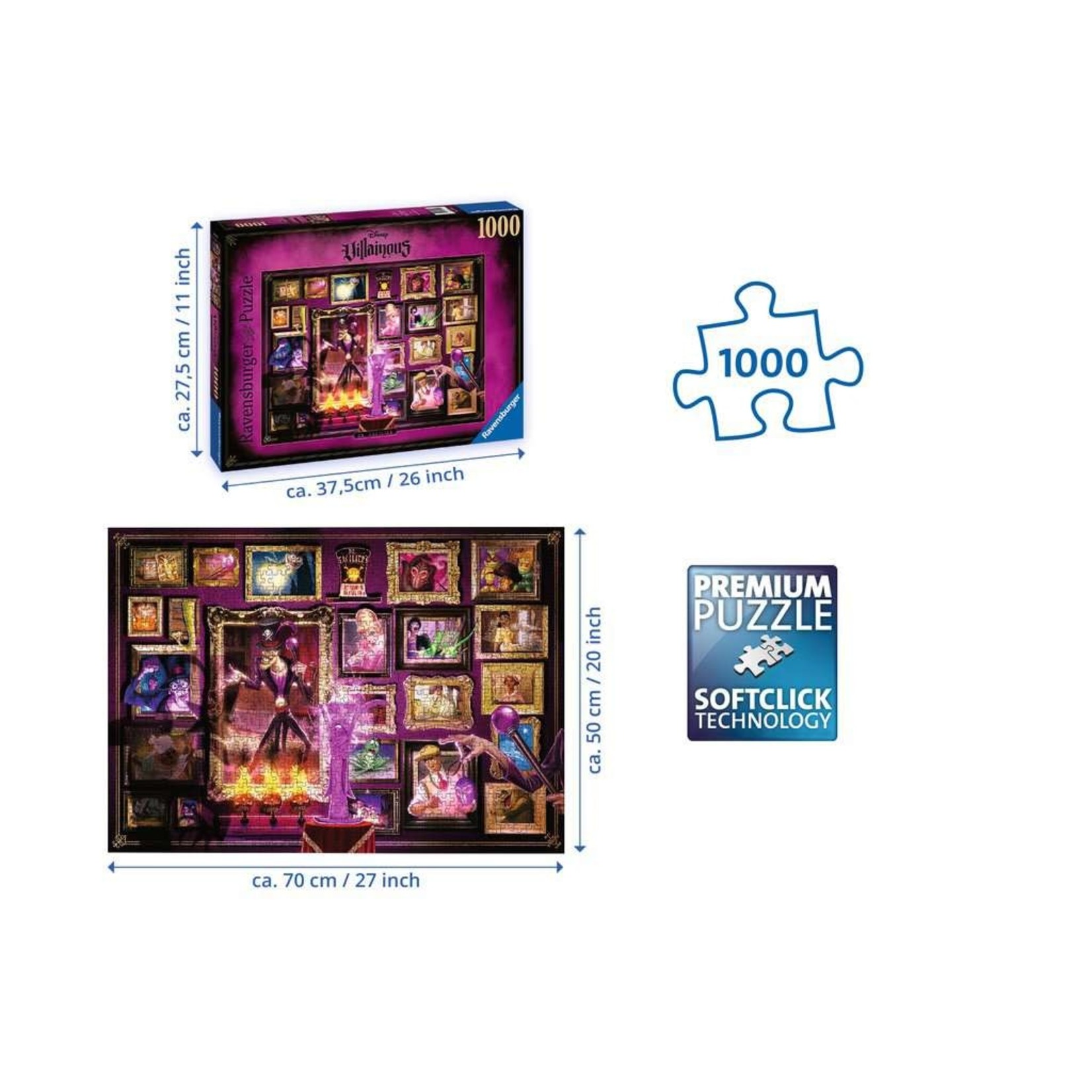 Disney Villainous: Dr. Facilier 1000 Piece Puzzle