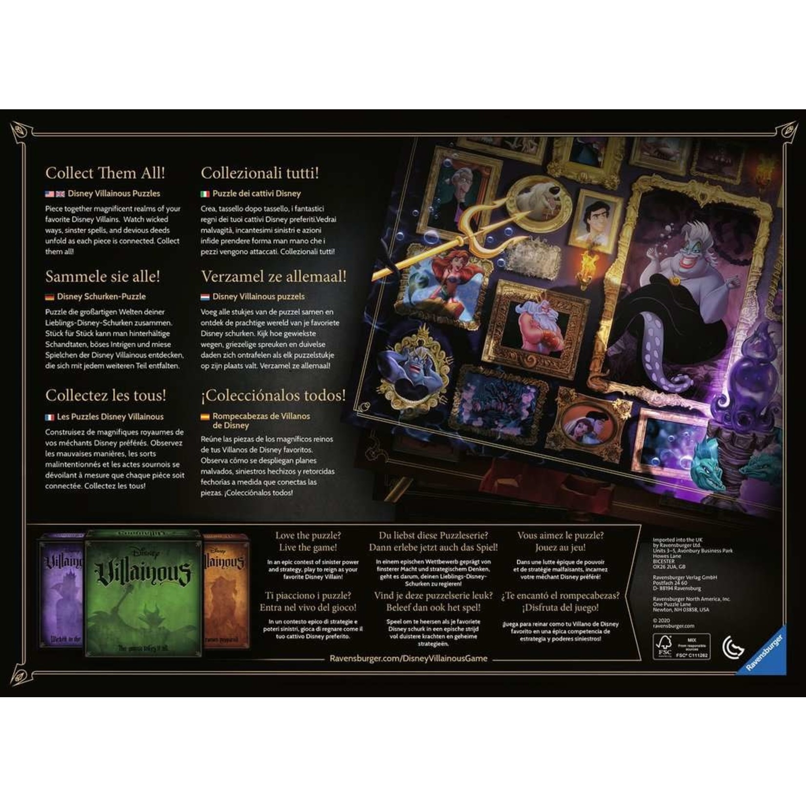 Disney Villainous: Hades 1000 Piece Puzzle