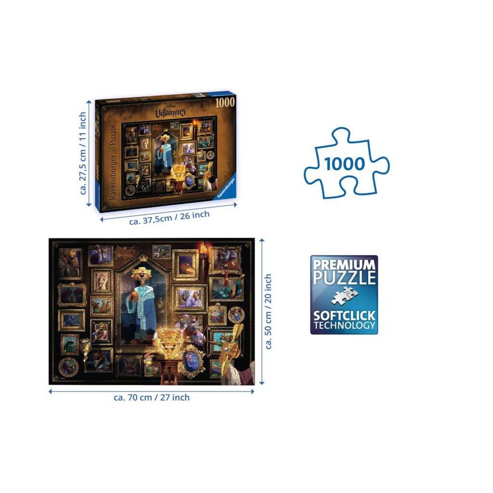 Disney Villainous: Prince John 1000 Piece Puzzle