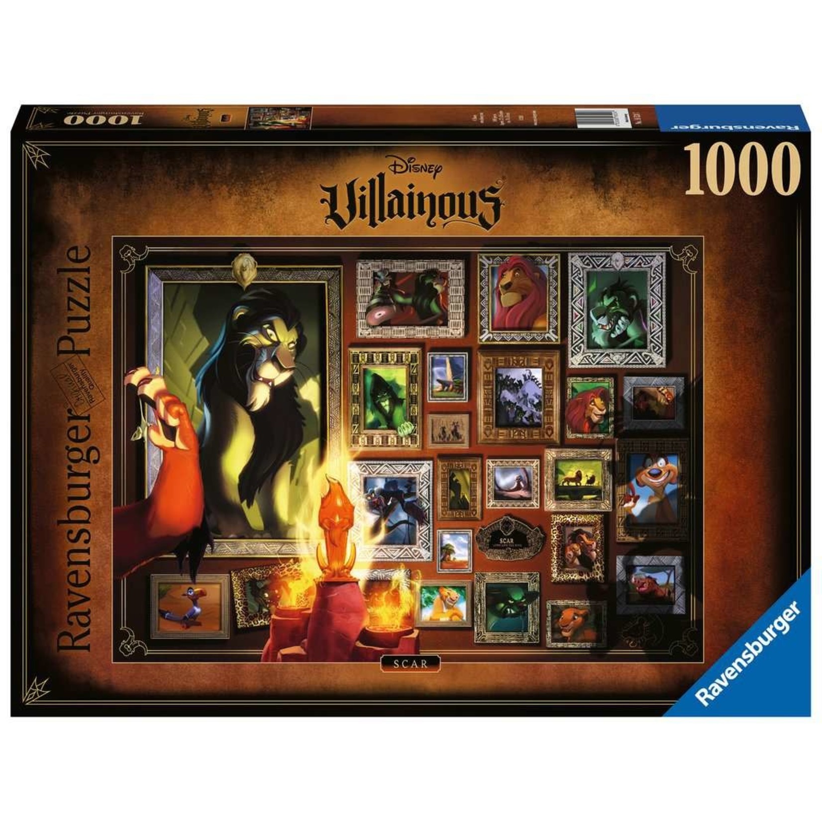 Disney Villainous: Scar 1000 Piece Puzzle