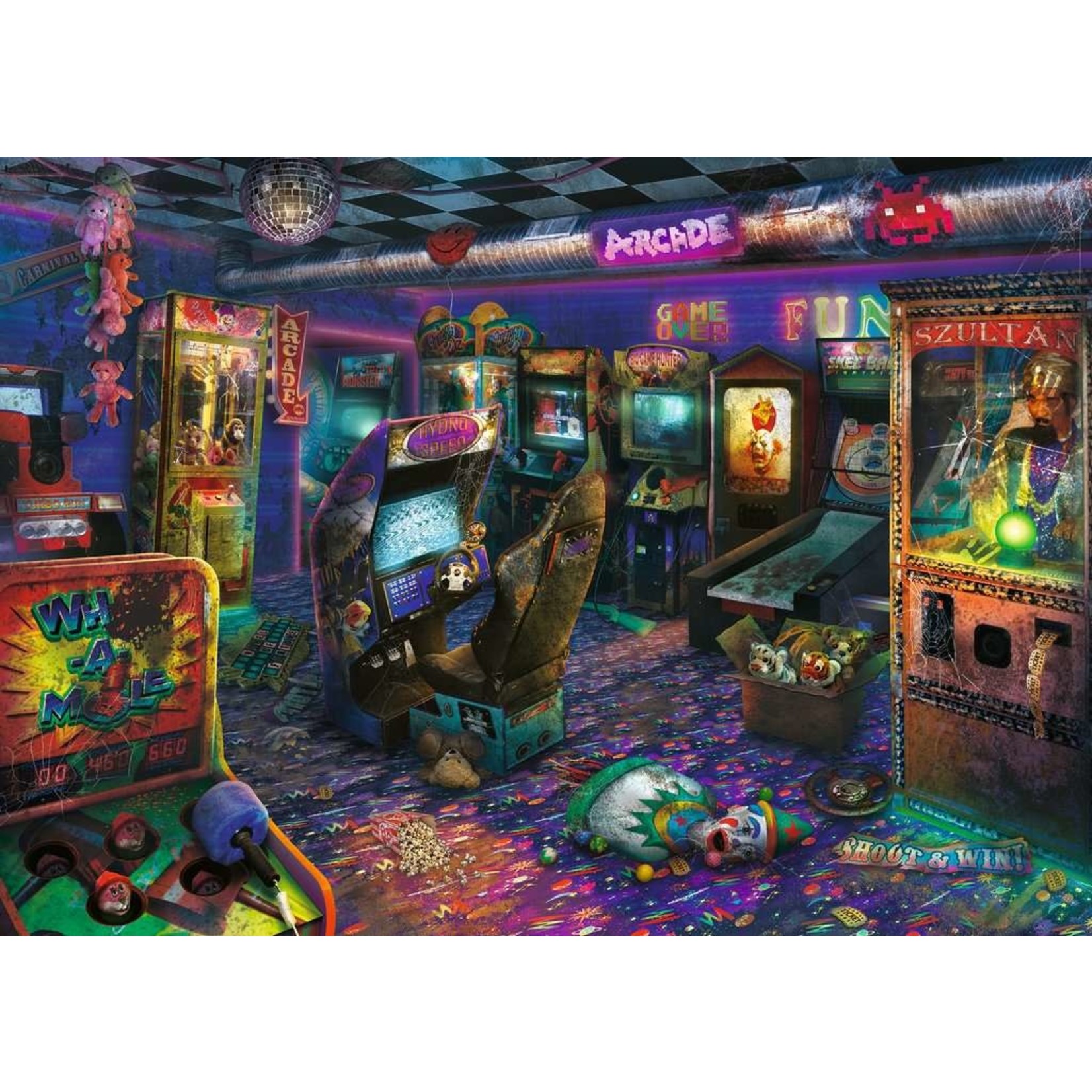 Forgotten Arcade 1000 Piece Puzzle